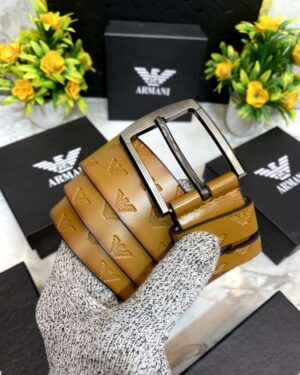 Armani Light Brown Belt